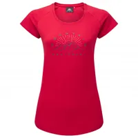 mountain equipment - women's ray tee - t-shirt taille 8, rouge