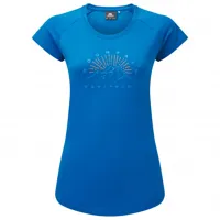 mountain equipment - women's ray tee - t-shirt taille 10, bleu