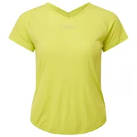 omm - women's nitro tee s/s - t-shirt technique taille xs, jaune