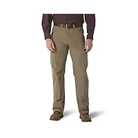 wrangler riggs workwear - pantalon de travail pour homme - marron - 36w x 30l
