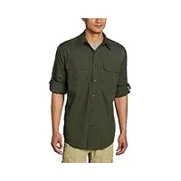 5.11 tactical series taclite pro shirt long sleeve chemise homme, tdu green, fr : m (taille fabricant : m)