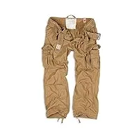 surplus raw vintage premium homme cargo pantalon, beige, m
