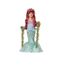 lil' mermaid halloween costume - toddler large size 4-6