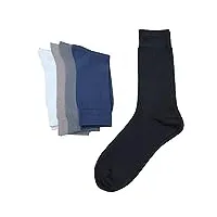 jasmine silk 5 paires pour hommes 100% soie chaussettes chaussettes de soirée chaussettes thermiques