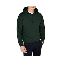 gildan heavyweight hooded sweatshirt sweat à capuche, vert (forest green forest green), s homme
