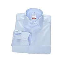 olymp homme chemise business à manches longues luxor,modern fit,new kent,blau 15,44