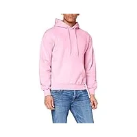fruit of the loom - 62-208-0 - sweat-shirt à capuche - hommes - pink (light pink) - taille: m