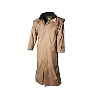 scippis stockman coat manteau de pluie - beige - s