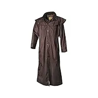 black roo « stockman coat » manteau différentes tailles disponibles marron xl