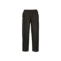 portwest pantalon de pluie classic, couleur: noir, taille: l, s441bkrl