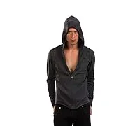 citizen cashmere pull homme cachemire - sweat homme 100% cashmer - gilet à capuche avec fermeture eclaire - pull homme à capuche en cachemir - hoodie en cachemire