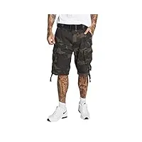 brandit homme savage vintage shorts - sombre camouflage, xl