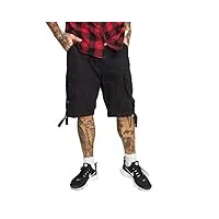 brandit unisexe-adultes savage vintage shorts - noir, 36