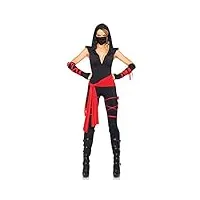 leg avenue ninja adult sized costumes, rouge, s femme
