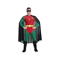 rubies costume de robin classique pour homme dc comics déguisement de super-héros pour adulte