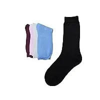 jasmine silk 5 paires 100% soie de les chaussettes de femme sock thermique one size (35-40)