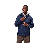 columbia men's watertight ii rain jacket blouson de pluie, collegiate bleu marine, xxl homme