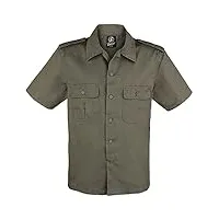 brandit américaine chemise à manches courtes, olive, xxl