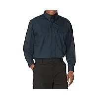 tru-spec chemise à manches longues ultralégère pour homme, bleu marine, taille xl