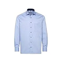 eterna homme chemise oxford pinpoint comfort fit 1/1 bleu 48_h_1/1