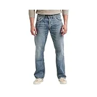 silver jeans co. men's gordie loose fit straight leg jeans
