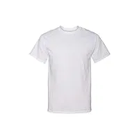 jerzees tall 5.6 oz, 50/50 heavyweight blend t-shirt (29mt)- white,3xl tall