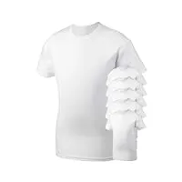 gildan softstyle t-shirt à double aiguille pour homme - blanc - taille 3xl