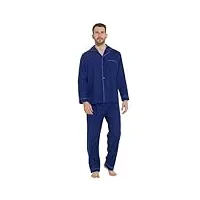 lora dora strong soul pyjama 2 pièces pour homme - bleu - medium