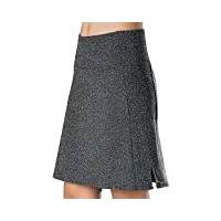 stonewear designs pour femme liberty jupe-short pour femme, femme, gris chiné, small