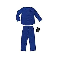 cocoon womens travel pyjama 1001 blue (size medium)