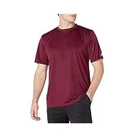 russell athletic men's performance t-shirt, maroon, large