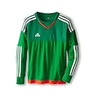 adidas performance youth top maillot de gardien de but taille xs vert/vert crépuscule/legacy
