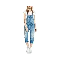 pepe jeans coster salopette, bleu (denim), fr: 36 (taille fabricant: xs) femme
