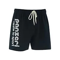 panzeri - uni a noir jersey shor - shorts multisports - noir - taille xl