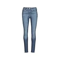 g-star raw 3301 high waist super skinny jeans femme ,bleu (dk aged 60880-6742-89), 28w / 32l