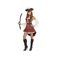 (844582-55) adult ladies castaway pirate costume (medium)
