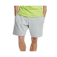 hanes men's jersey cotton shorts 8790/8990 l, light steel