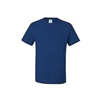 jerzees 5.6 oz, 50/50 heavyweight blend™ t-shirt (29m) pack of 2- royal,xl