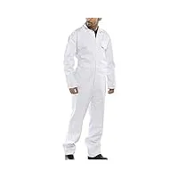 homme blanc safety combinaison de travail vêtements de travail - blanc, x-large