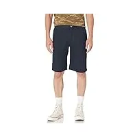 volcom men's frickin chino short dcontract, bleu marine, 31w taille normale homme