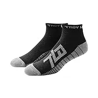 troy lee designs factory chaussettes mixte adulte, noir, fr : taille unique (taille fabricant : taille unique)