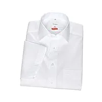 olymp homme chemise business à manches courtes luxor,modern fit,new kent,weiß 00,48