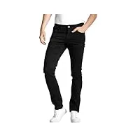 rica lewis - jeans rl80 twill stretch coupe droite ajustée couleur couleur noir taille 42