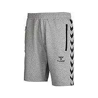 hummel classic bee aage short homme, gris, fr : s (taille fabricant : s)