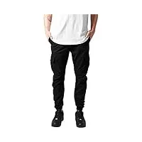 urban classics cargo jogging pants - pantalon slim, homme - noir (black 7) - xxl