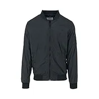 urban classics homme light jacket veste bomber, noir (black), m eu