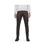 g-star raw pantalon rovic zip 3d regular tapered homme ,gris (raven d02190-5126-976), 30w / 30l