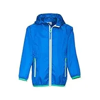 playshoes mixte enfant veste de pluie pliable manteau, bleu, 128 eu