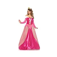 leg avenue femme princess aurora adult sized costumes, rose, taille: l (eur 44-46)