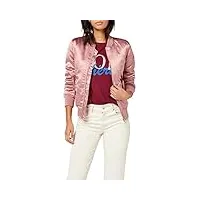 urban classics ladies satin bomber jacket, blouson femme, rose-rosa (oldrose 738), xs
